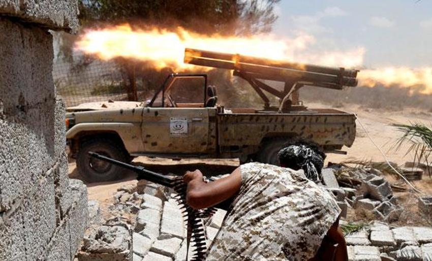 Dünya nefesini tuttu izliyor! Libya Ordusundan Sirte'nin batısına askeri sevkiyat