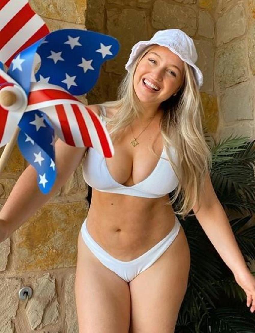 Iskra Lawrence ortaya çıktı!