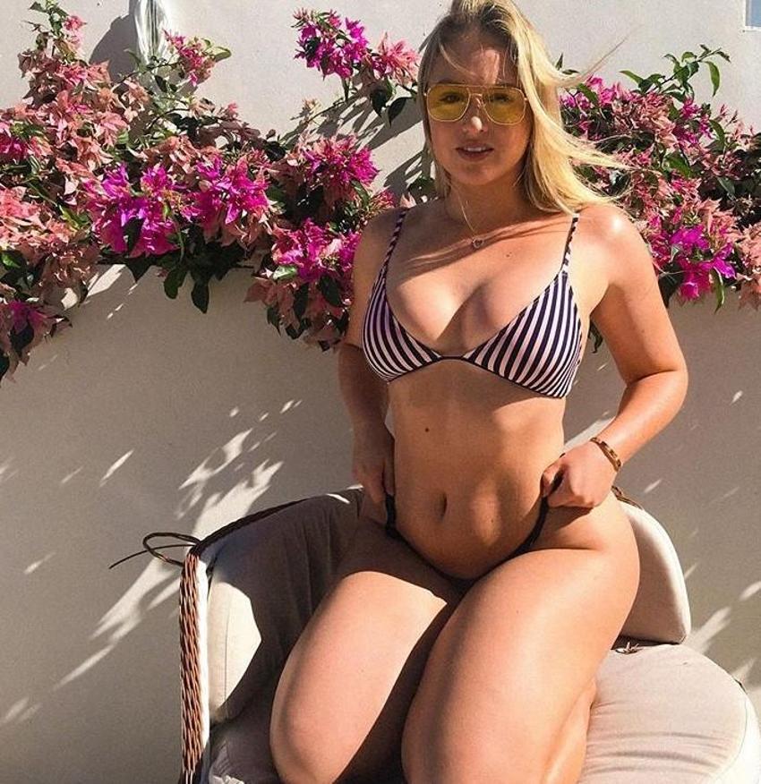 Iskra Lawrence ortaya çıktı!