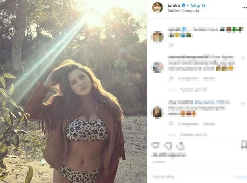 Kelly Brook'tan olay yaratan paylaşım!