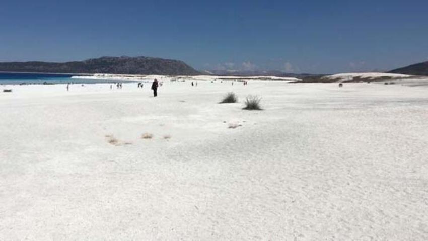 NASA Salda Gölü'nü işaret etti! Akın akın geliyorlar...