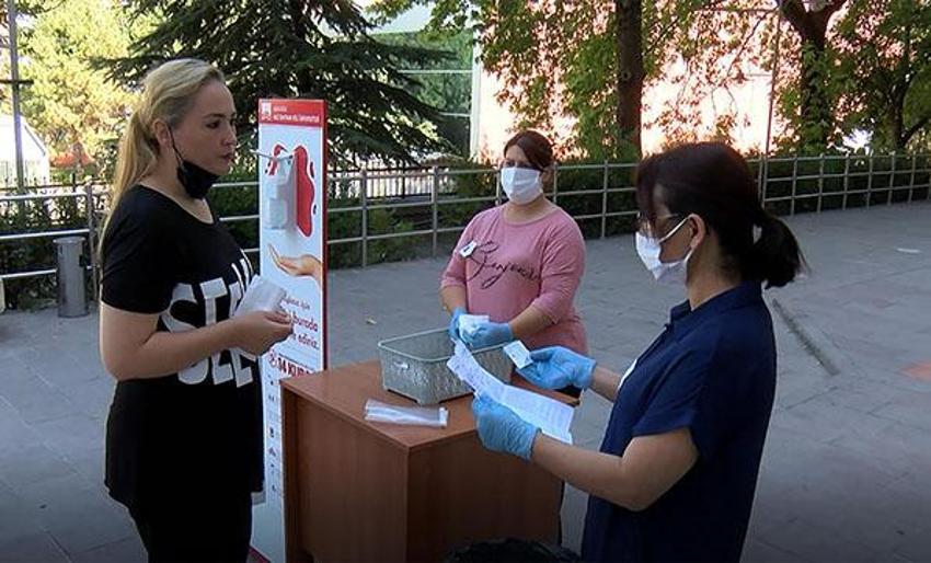 DGS'de corona önlemleri! Dikey Geçiş Sınavı (DGS) sona erdi!