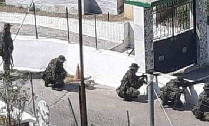 Tam teçhizatlı Yunan komandolarından Türk köyünde tatbikat!