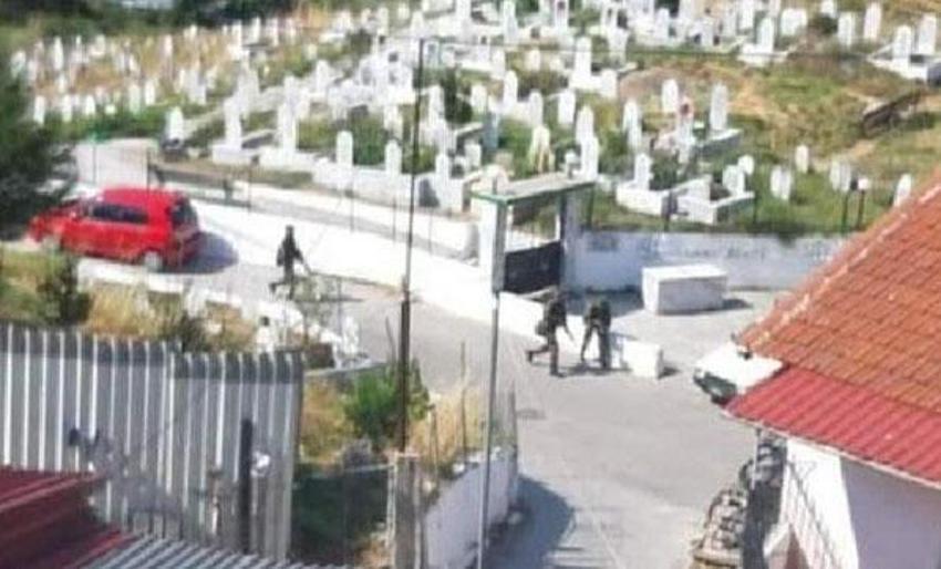 Tam teçhizatlı Yunan komandolarından Türk köyünde tatbikat!