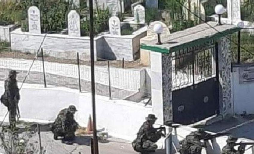 Tam teçhizatlı Yunan komandolarından Türk köyünde tatbikat!