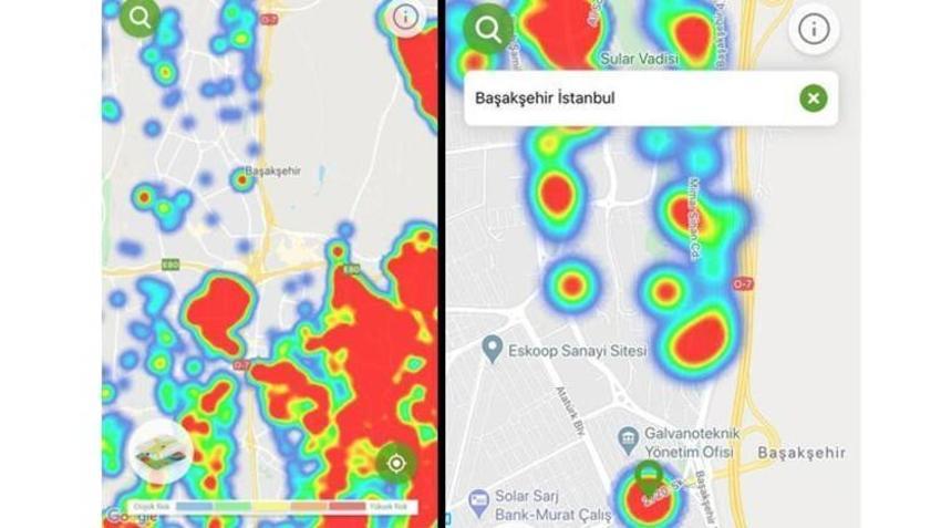 İstanbul ve Ankara'da korkutan artış! Haritaya böyle yansıdı...