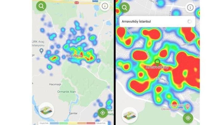 İstanbul ve Ankara'da korkutan artış! Haritaya böyle yansıdı...