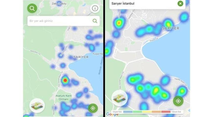 İstanbul ve Ankara'da korkutan artış! Haritaya böyle yansıdı...