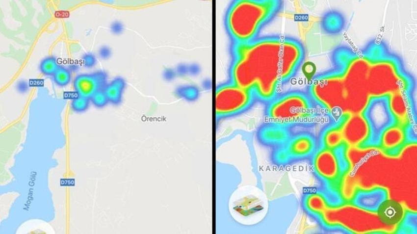 İstanbul ve Ankara'da korkutan artış! Haritaya böyle yansıdı...