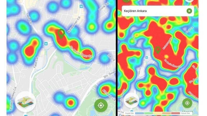 İstanbul ve Ankara'da korkutan artış! Haritaya böyle yansıdı...