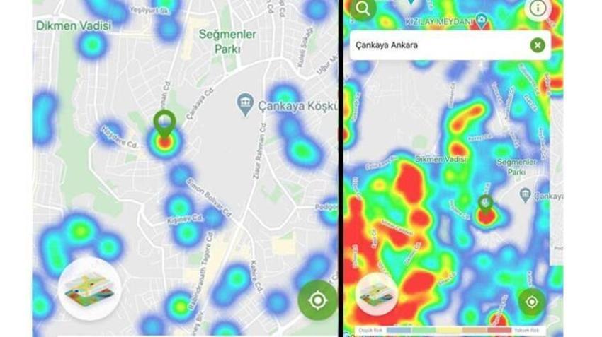 İstanbul ve Ankara'da korkutan artış! Haritaya böyle yansıdı...