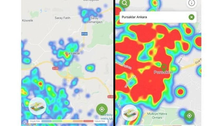 İstanbul ve Ankara'da korkutan artış! Haritaya böyle yansıdı...