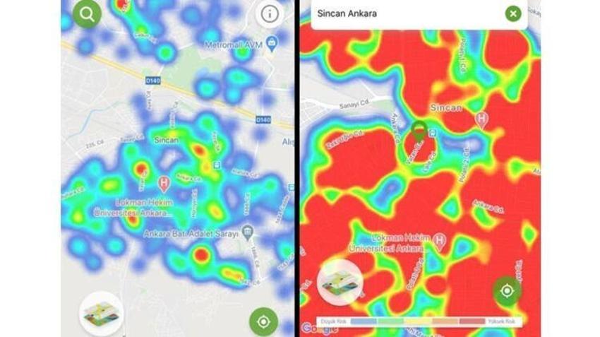 İstanbul ve Ankara'da korkutan artış! Haritaya böyle yansıdı...