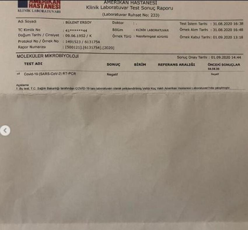 Bülent Ersoy corona virüse mi yakalandı? Sosyal medyadan açıkladı