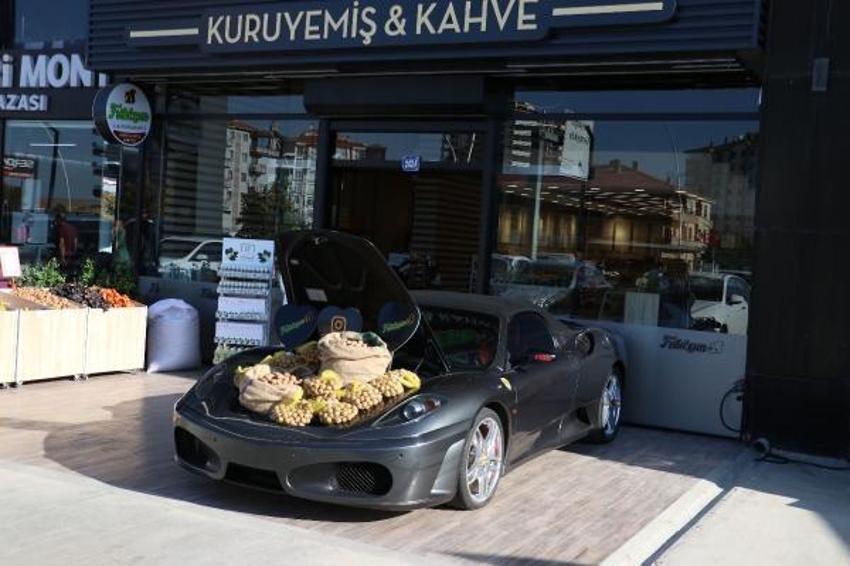 Bu sefer de ceviz! 1.5 milyonluk lüks otomobilin bagajında...