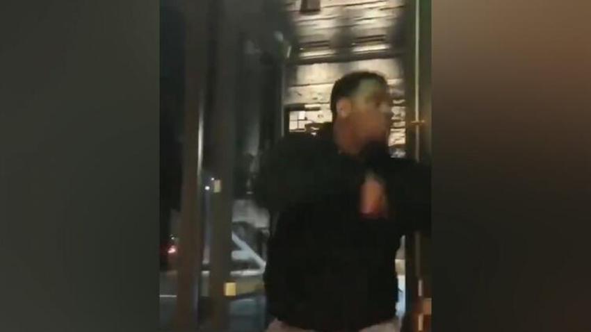 Nusret'e twerk yapan kadının sevgilisi mekanı bastı!