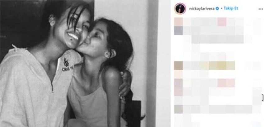 Nickayla Rivera ölen ablasının eski eşinin evine taşındı