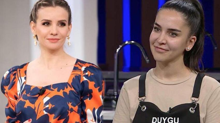 MasterChef Duygu Esra Erol'un programına katılmış