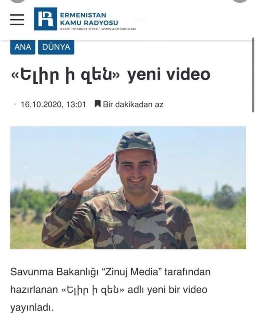 Ermenistan'dan skandal paylaşım! Serdar ortaç'ı öldürdüler...
