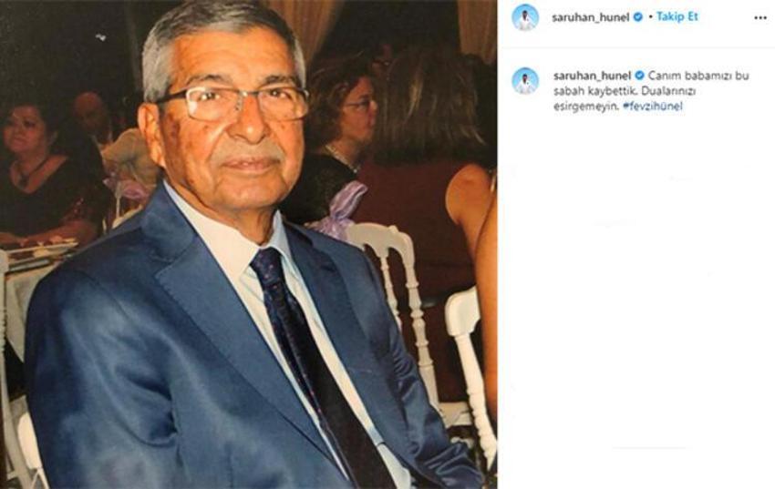 Saruhan Hünel ve Aslı Hünel'in babası korona virüs nedeniyle hayatını kaybetti