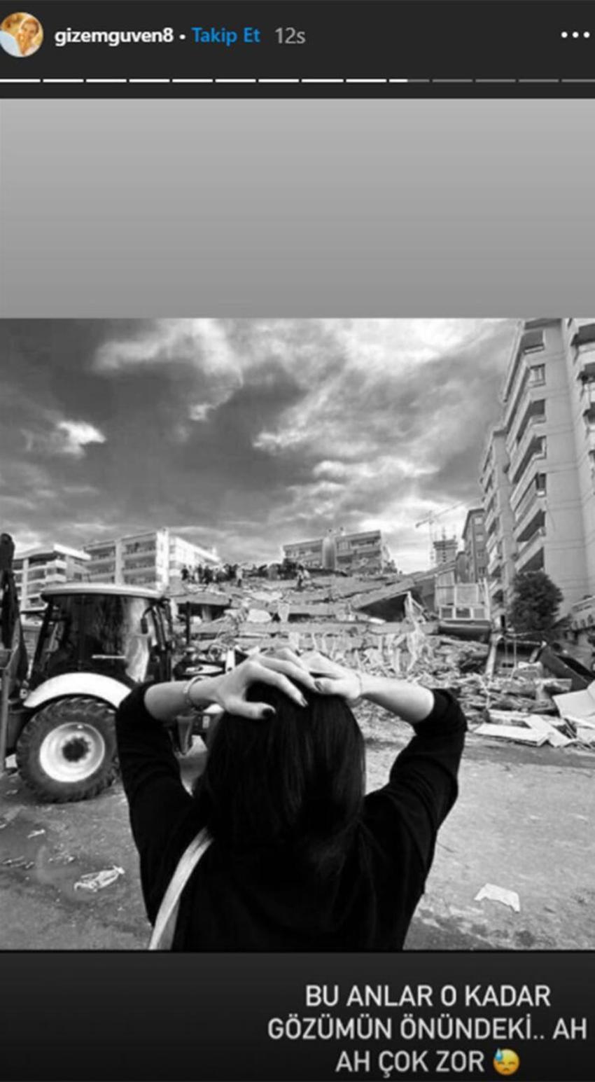 Gizem Güven enkaz altından çıktığı günü unutamıyor! Böyle anlattı...