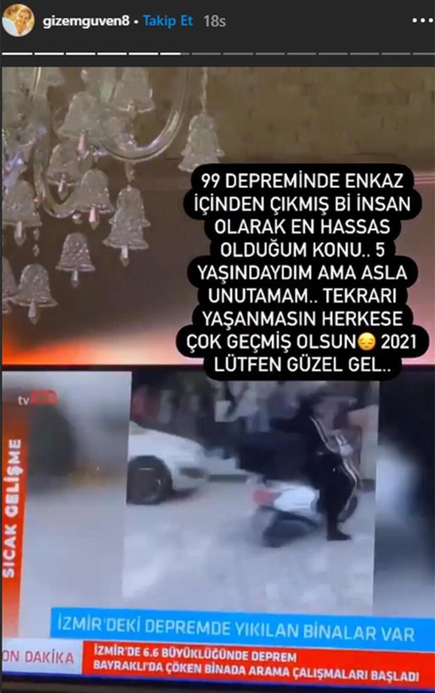Gizem Güven enkaz altından çıktığı günü unutamıyor! Böyle anlattı...