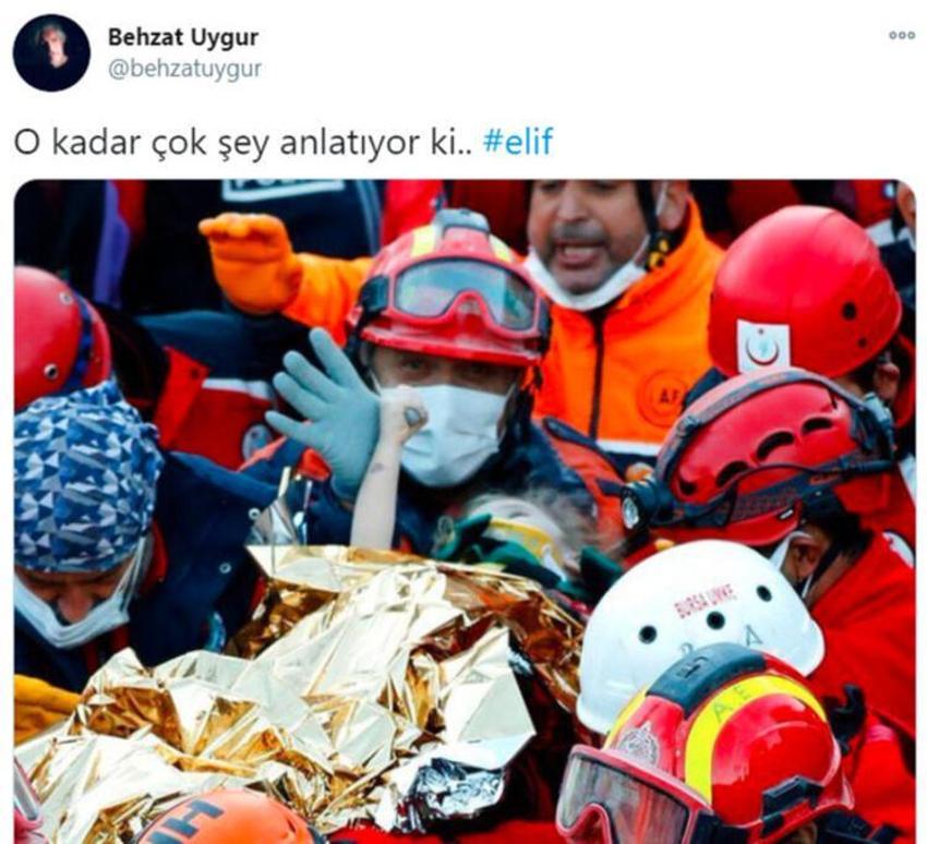 Ünlü isimlerden 'Elif Perinçek' paylaşımı: Pamuk ellerini öperim yavrum!