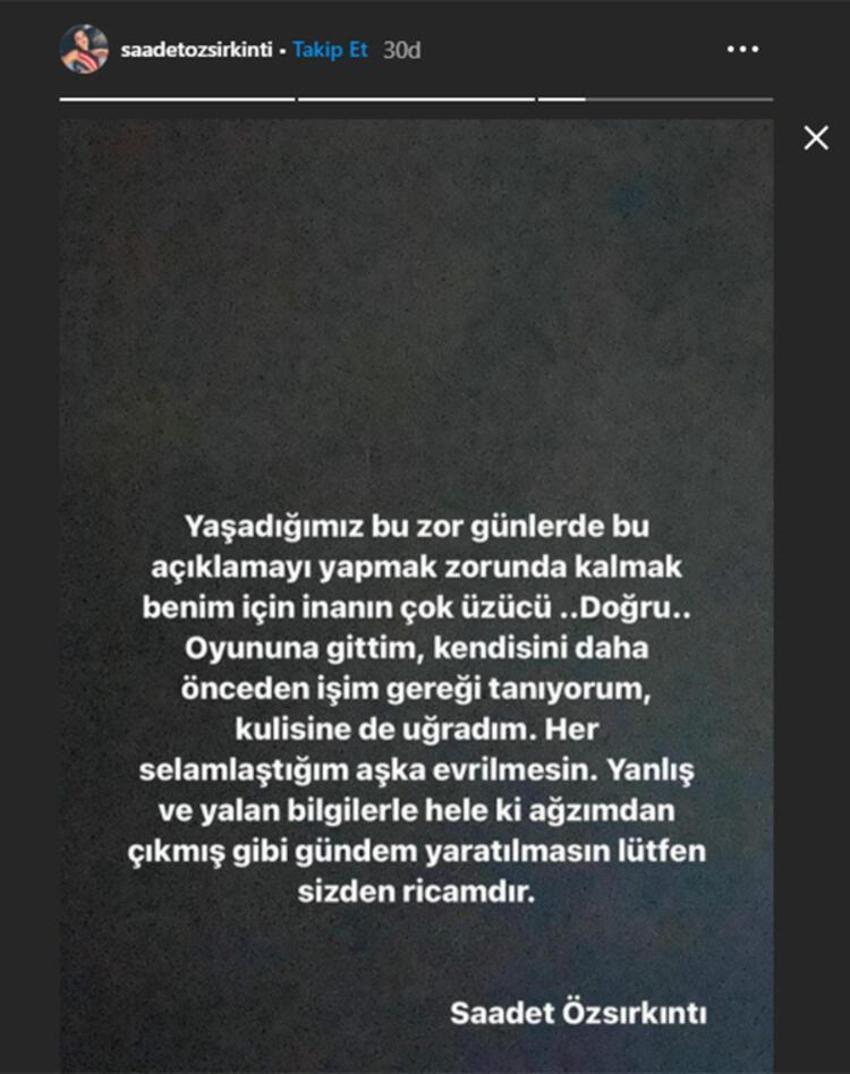 Saadet Özsırkıntı'dan Cem Yılmaz açıklaması!