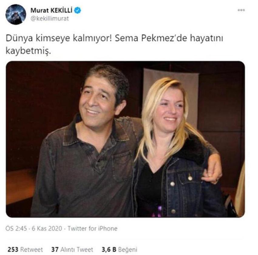 Murat Kekilli'nin paylaşımı olay oldu!