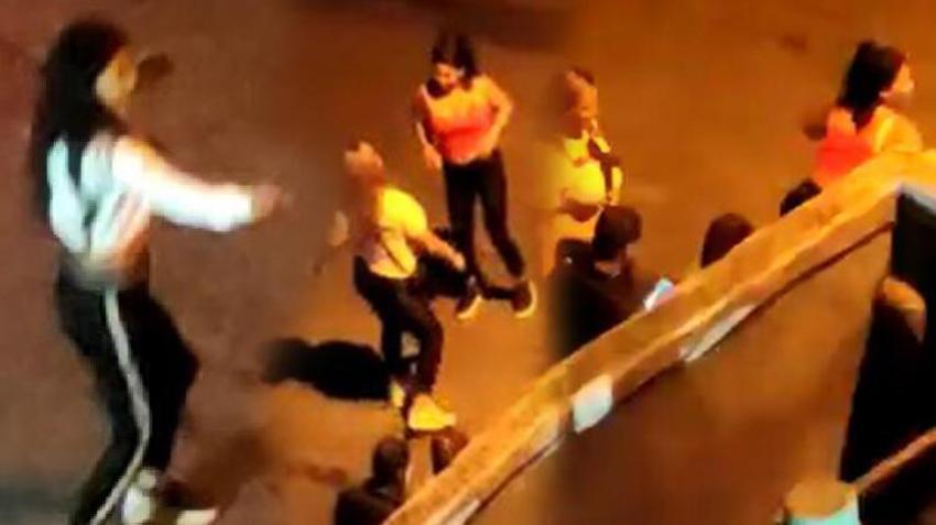 Dans edip mahallenin ortasında fuhuş pazarlığı yaptılar