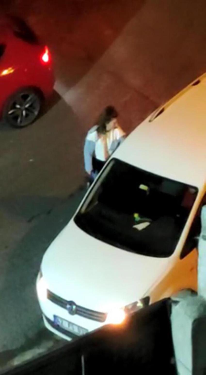 Dans edip mahallenin ortasında fuhuş pazarlığı yaptılar