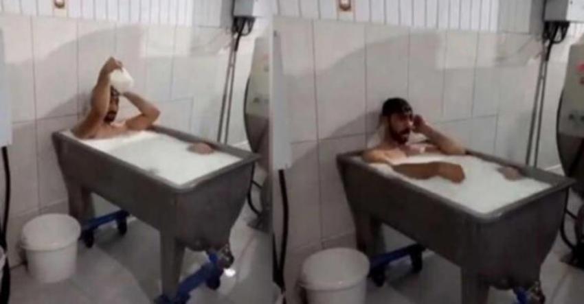 Süt banyosu rezaletinden sonra bir skandal daha!