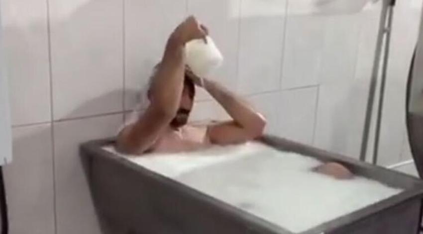 Süt banyosu rezaletinden sonra bir skandal daha!