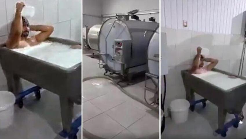 Süt banyosu rezaletinden sonra bir skandal daha!