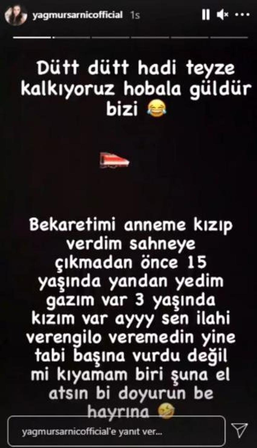 Yağmur Sarnıç'tan Seren Serengil'e olay sözler! 'At suratın mora dönecek'