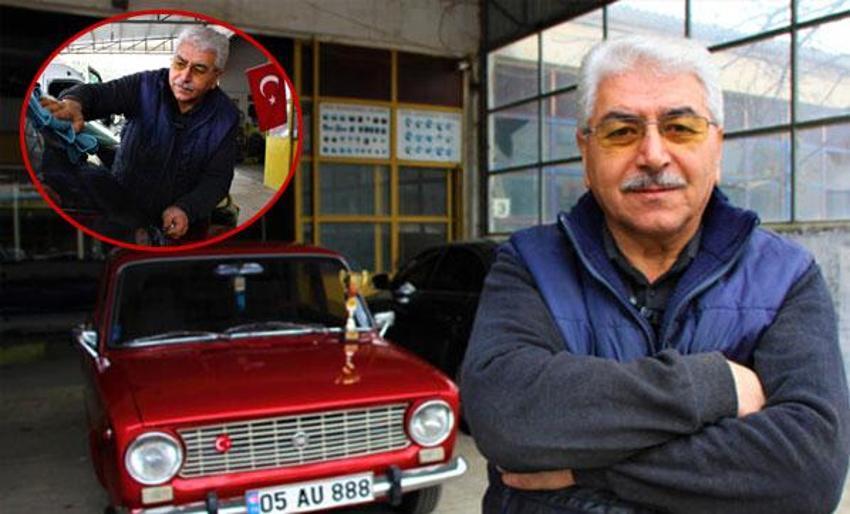 1975 model 'Murat 124' otomobilini 100 bin liraya satıyor! Cem Yılmaz bile...