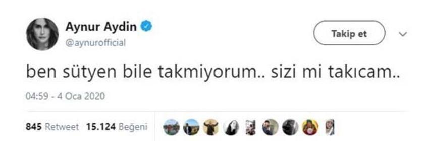 Aynur Aydın: Mavi tık'lılar DM'den bana yürüyor