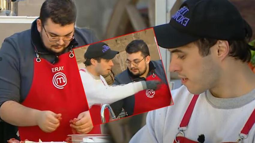MasterChef'te Eray ve Emir arasında sinirler gerildi! 'Bana caz yapma'
