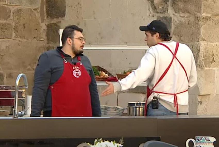 MasterChef'te Eray ve Emir arasında sinirler gerildi! 'Bana caz yapma'