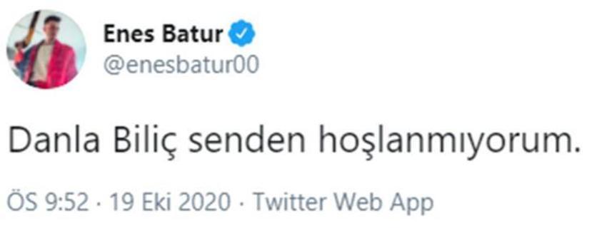 Danla Bilic ile Enes Batur arasında gerginlik yaşandı!