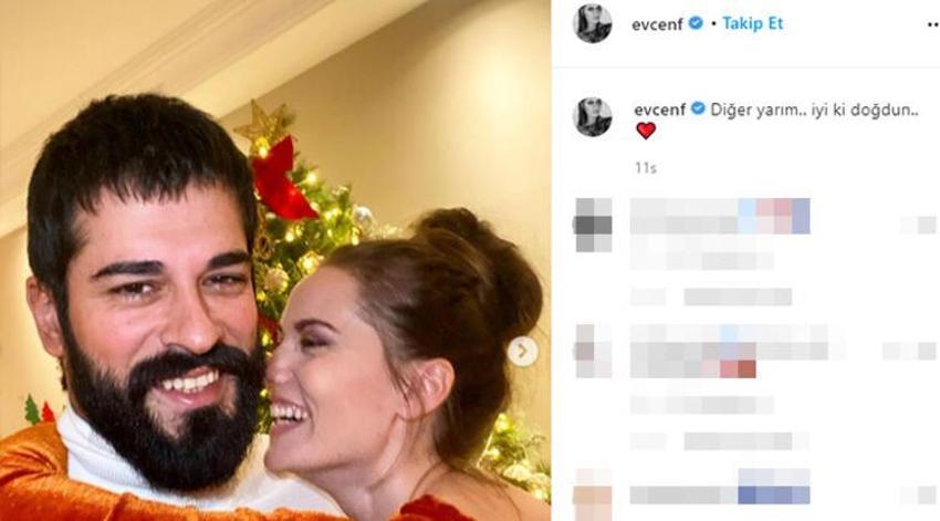 Fahriye Evcen'den Burak Özçivit paylaşımı! Beğeni yağdı