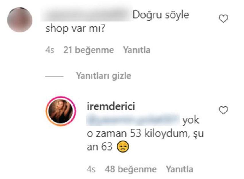 İrem Derici'den takipçisine photoshop yanıtı! 'Doğru söyle...'
