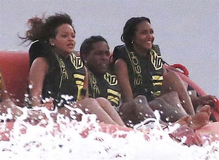 Rihanna sevgilisi ASAP Rocky Barbados'ta tatilde!
