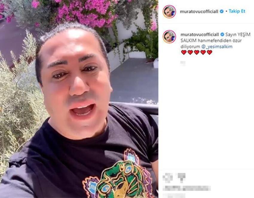 Yeşim Salkım'a küfür etmişti! Murat Övüç'e şok...