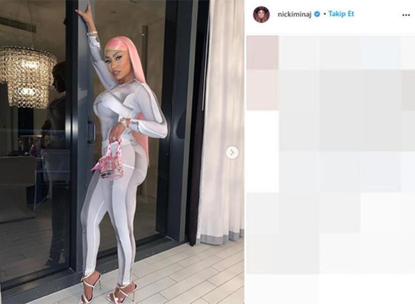 Nicki Minaj ilk kez bebeğinin yüzünü gösterdi!