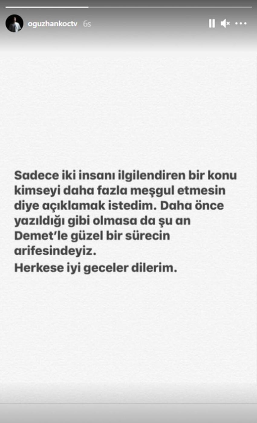 Oğuzhan Koç'tan aşk itirafı geldi!