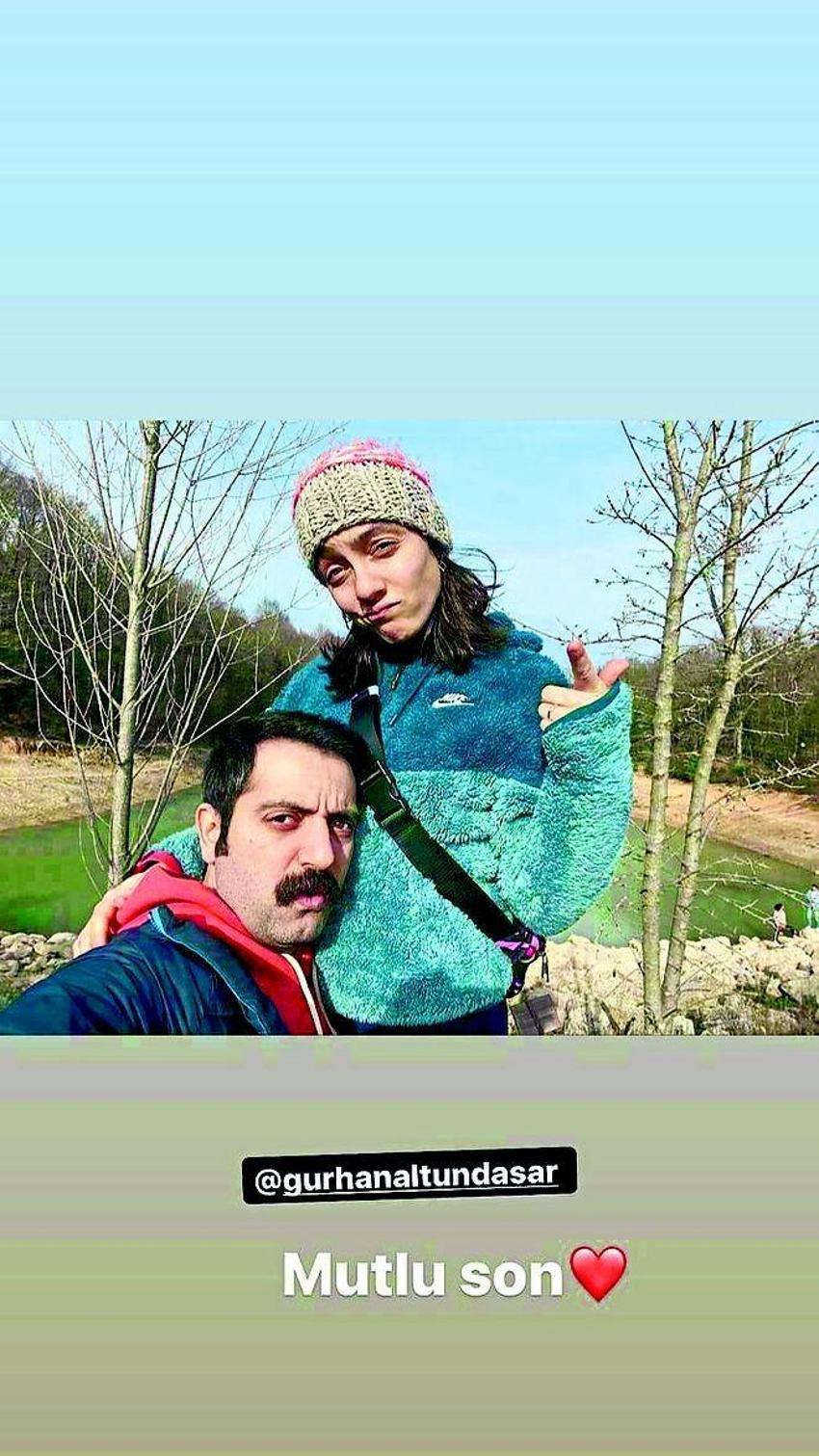 Masumlar Apartmanı'nın Gülben'i yoruldu, eşi taşıdı!