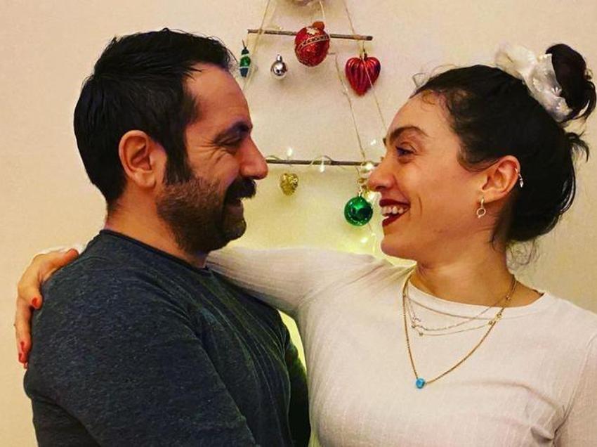 Masumlar Apartmanı'nın Gülben'i yoruldu, eşi taşıdı!