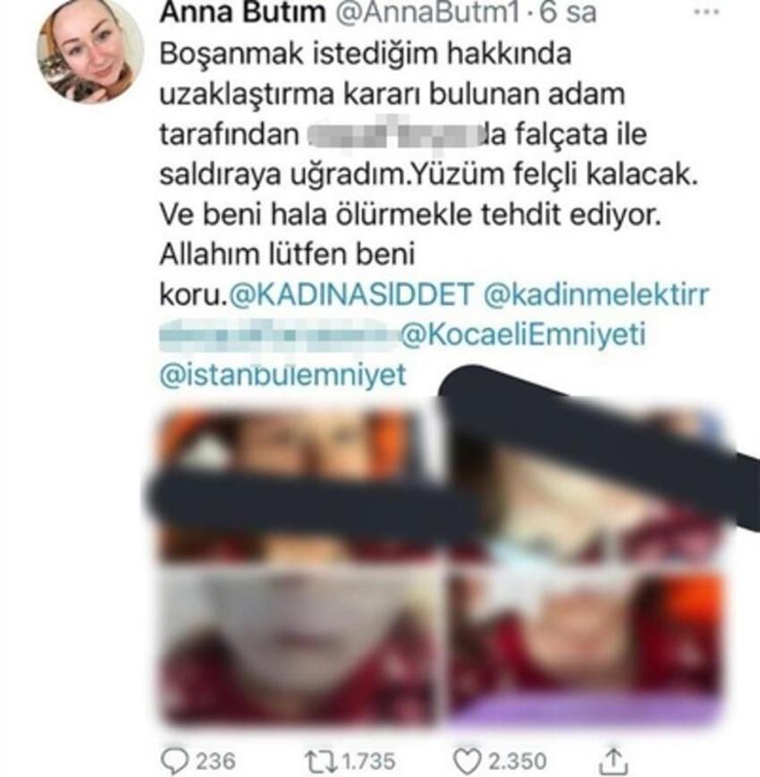 Boşanmak isteyen eşini falçata ile doğradı