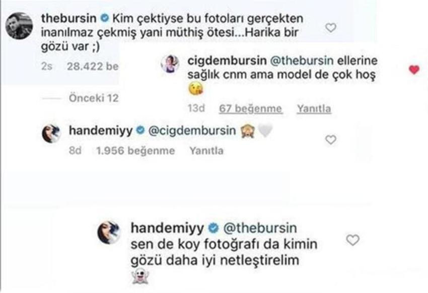 Hande Erçel'den Kerem Bürsin açıklaması